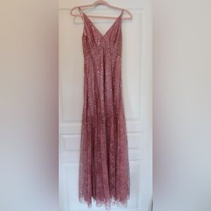 Elegant Pink Prom Dress